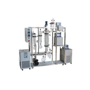 Stock Available Lab Equipment Short Path Wiped Film Distillation Evaporator for Purifying CBD