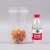 Import Stock doypack pouch stand up transparent clear packaging plastic food disposable convenience bag with zipper from China