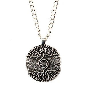 Stock LANGHONG Nordic Pendant choker turkish Talisman Vikings jewelry necklace statement jewelry Necklace