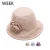 Import Stock Mother Blank Linen Summer Stylish Polyester Cotton Flower Hat Bucket Hat from China