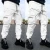 Import straight leg slacks Cargo Pants Men Custom Elastic Waist Trousers Loose Multic Pockets reflective tactical Pants stack pant mens from China