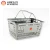 Import Supermarket plastic trolly mini retail plastic carry grocery shopping basket with handles from China