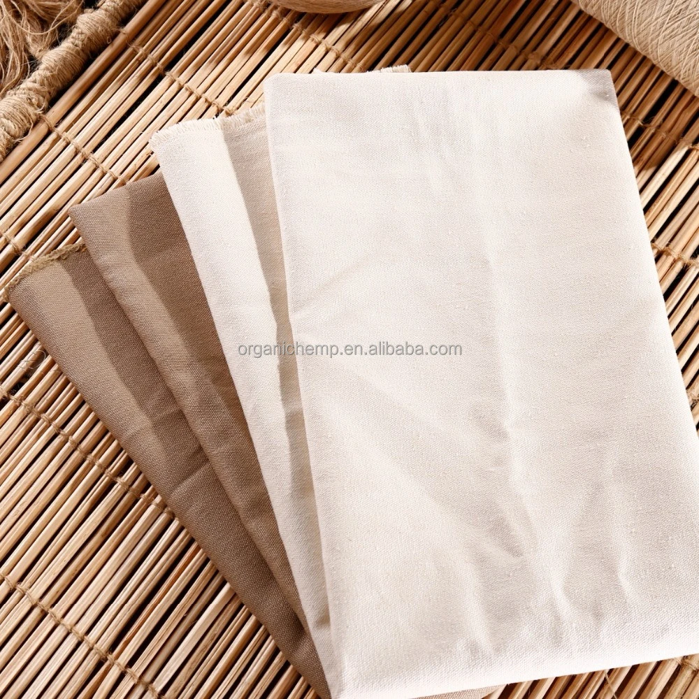 Supply 100% Hemp Canvas 10Nm/2x10Nm/2x37x20 for curtains and beddings