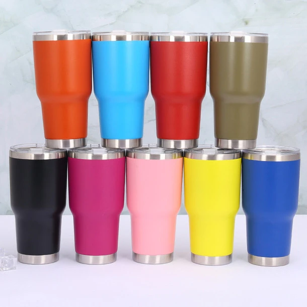 Thermal Ozark Double Walled Trail Tumbler Cups In Bulk Vacuum Sealed Stainless Steel Coffee Travel Mugs