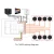 Import Tianlai TL-C10-G2 8 Inches Tuya Zigbee Gateway Bluetooth Wall Amplifier Smart Home Control Panel from China