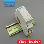 TOCT1 2P 25A 1NC 1NO 230V 50/60HZ Din rail Household ac contactor one normal open and one normal close