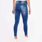 top design fashion women's trousers ladies stretch pants high waist plus size skin ripped skinny women denim jeans for women