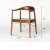 Import Top Furniture Modern Slabs Solid Wood South American Walnut Kennedy Dining Chair from China