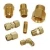 Import Top Quality CNC Brass Connection fitting Brass Pipe Fitting With Nickle And Chrome Plated Factory Competitive  Price from India