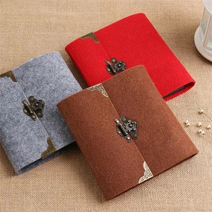 Top quality Handmade Photo Album with Wool Felt Cover