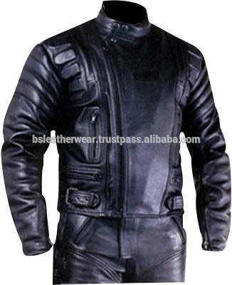 Top Quality Nerve Motorcycle Jacket Leather ventilation system Biker Jacket