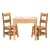 Import Top Quality Wood Dinning Table Set Dining Room Furniture With 2 Chairs One Table from China