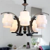 Top sellers Classic Wooden Chandelier Pendant Light for Interior Decoration (HZ-094/3P&amp;5p)