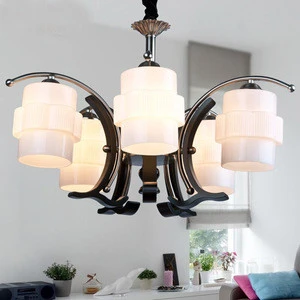 Top sellers Classic Wooden Chandelier Pendant Light for Interior Decoration (HZ-094/3P&amp;5p)