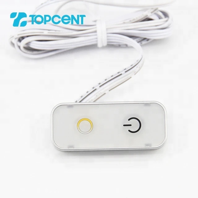 Topcent led accessory adjustable on&amp;off color for cabinet led light