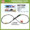 toy slot electrical.simulation toy rail with light & music, rail car toy H017229