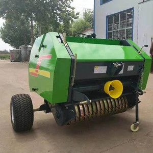 Tractor mounted  PTO driven round straw HAY BALER