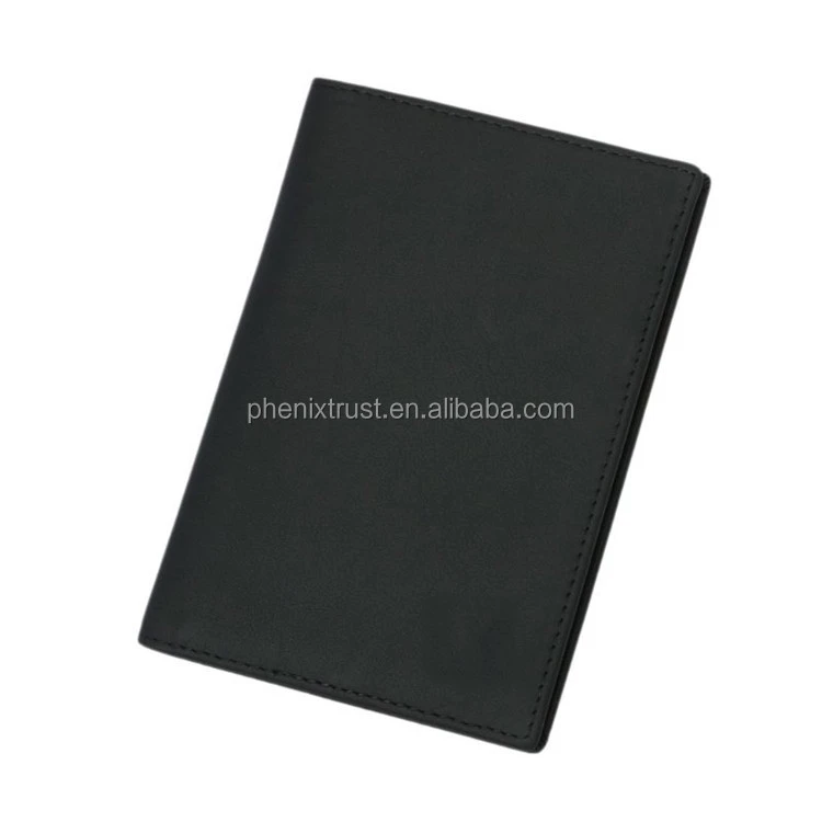 Travel RFID protection wallet custom logo embossed PU passport visa card case holder