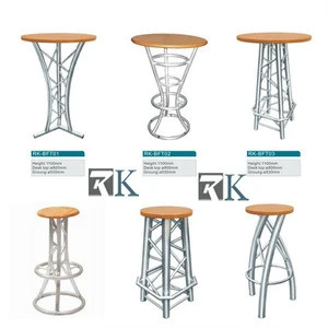 Truss furniture bar chair and table