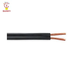 UL Black 18AWG SPT1/2 PVC Insulate 300V Copper Electrical Cable Wire