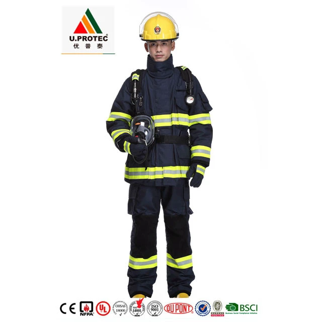 Buy Ul Standard Nfpa 1971 Fire Suits Bunker Gear Fr Firefighing ...