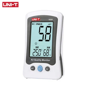 UNI-T A25D Air Quality Monitor HCHO PM2.5 Gas Analyzer Formaldehyde Detector Tester Temperature Humidity Meter Gas Analyzer