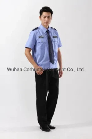 Uniform Security High Quality Best Design Security Guard Uniform Training Suit Blue Color