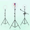 Universal Beauty Makeups 10 Inch Floor-to-Ceiling Light Selfie Ring Light With Tripod Light Stand