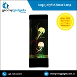 Universally Selling Tough Plastic Material Jellyfish Table Lamps