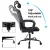 Import USA Stock Local Shipping Adjustable Headrest Ergonomic Mesh Office Chair Desk Chair Computer Task Chair from China