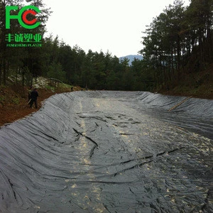 UV resistance geomembrane reinforced woven HDPE liner