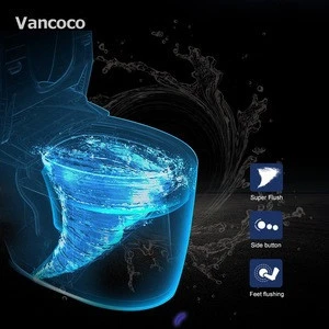 VANCOCO55 VCC55 Bathroom Ceramic Sanitary Ware Intelligent  Smart Wc Toilet with Automatic Induction