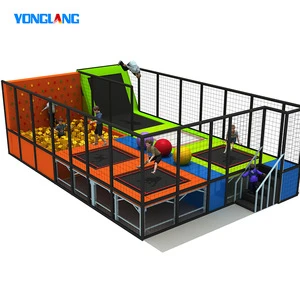 Various Size Bungee Outdoor Trampolines Park Trampoline For Sale