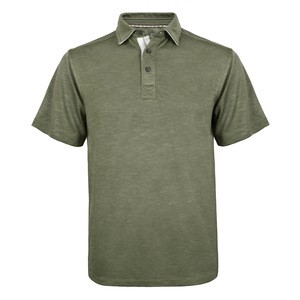 Victory Outfitters Men&#39;s Modal Blend Contrast Stitched Pique Short Sleeve Polo - Charcoal / Forest / Medium Blue / Navy