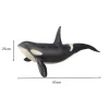 Vinyl sea animal toys ocean animals whale fish model toy with hand card