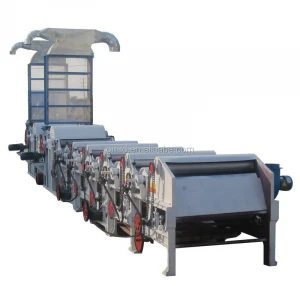 Waste fabric processing machine cotton waste recycling machine /wool carpet recycling machine
