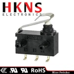 Waterproof slide switch micro switch for car IP67 UL RoHS