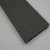 Import Waterproof WPC timber floor, good price hollow grooved deck board, black wood plastic composite deck board from China