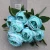 Import Wedding Home Decoration Peony Flower Bouquet 9 Colors 10 Heads Wedding Bouquet Artificial Silk Flower Bunch from China