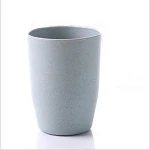 Wheat Straw Plastic Chinese Dinnerware Set With Cups And Plates