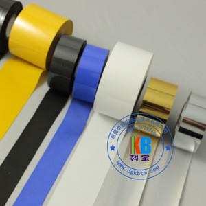 white gold foil type hot stamping foil for abs plastic leather printing