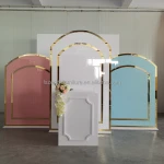 Whole Wedding Party Color Pvc Board Arch Panel Acrylic Wedding Backdrop