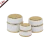 Import Wholesale 15ml/30ml/50ml empty round plastic white cosmetic jar with screw lids from China