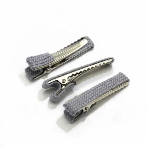 Wholesale 7*36mm  Alligator Hair Clips Barrette Partially Lined Alligator Clips for Kids Womens