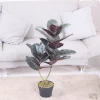 Wholesale artificial rubber plant indoor decoration and environment trunk