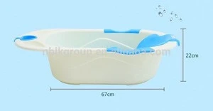 Wholesale bathroom baby supplies plastic baby bath tub