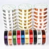 Wholesale Beading Wire For Jewelry 18Gauge to 28Gauge Beading Copper Wire DIY Jewelry Material