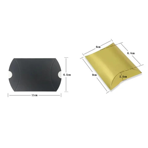 Wholesale Black Chocolate Box Pillow Gift Box Packaging