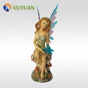 Wholesale Cheap Handmade Single Garden Fairy Statues