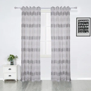 Wholesale Curtain Living Room Ready Made American Style Luxury Jacquard Valance Curtain Designs Hotel Cheap Curtain For Windows